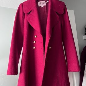 Juicy couture pea coat